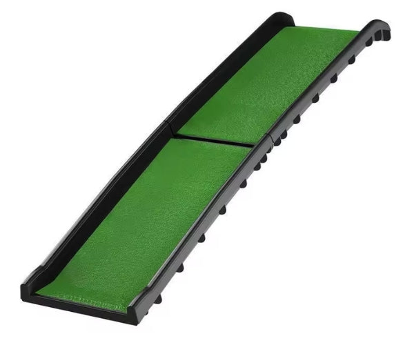 Zoomadog Foldable Non-Slip Dog Ramp - Portable Access Ramp for Dogs up to 60kg (120cm Long × 40cm  Wide)