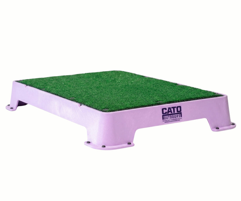 Cato Dog Outdoors Training Board - Durable, Non-Slip Training Platform for Stability & Confidence Building (41cm W x 61cm L x 9cm H)