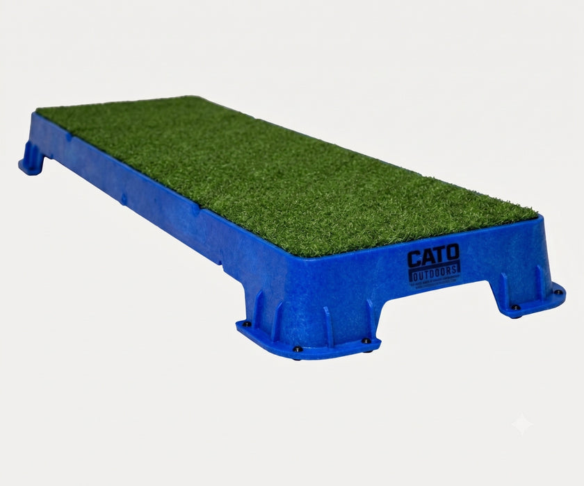 Cato Dog Outdoors XL Training Plank - Non-Slip Elevated Platform for Obedience Training, Balance Work & Confidence Building (31cm W x 92cm L x 9cm H)