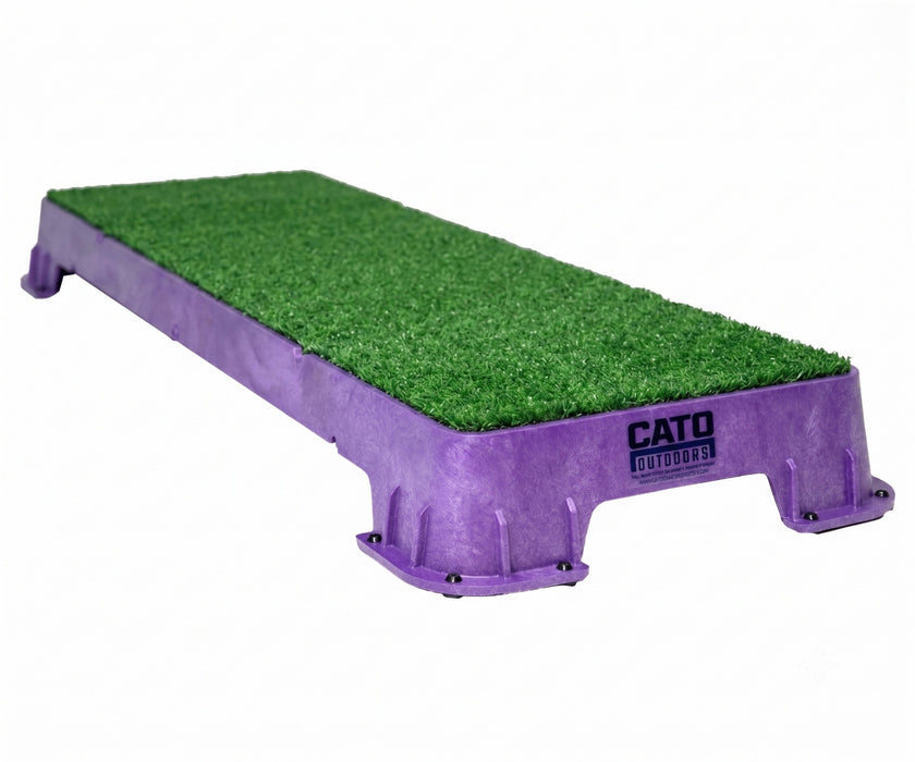 Cato Dog Outdoors XL Training Plank - Non-Slip Elevated Platform for Obedience Training, Balance Work & Confidence Building (31cm W x 92cm L x 9cm H)