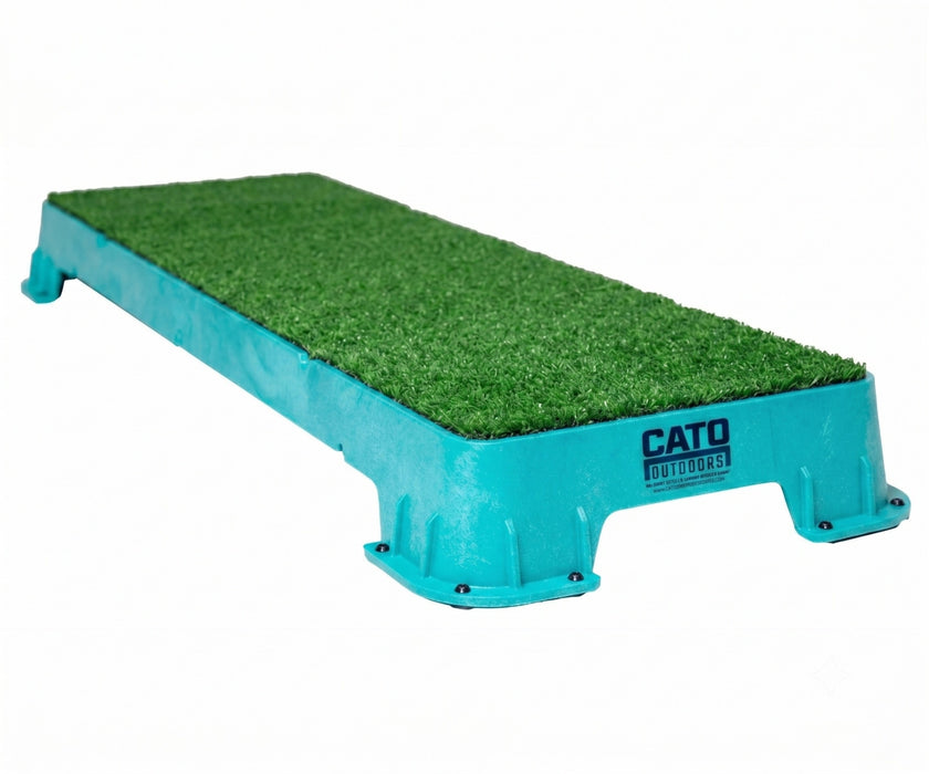 Cato Dog Outdoors XL Training Plank - Non-Slip Elevated Platform for Obedience Training, Balance Work & Confidence Building (31cm W x 92cm L x 9cm H)