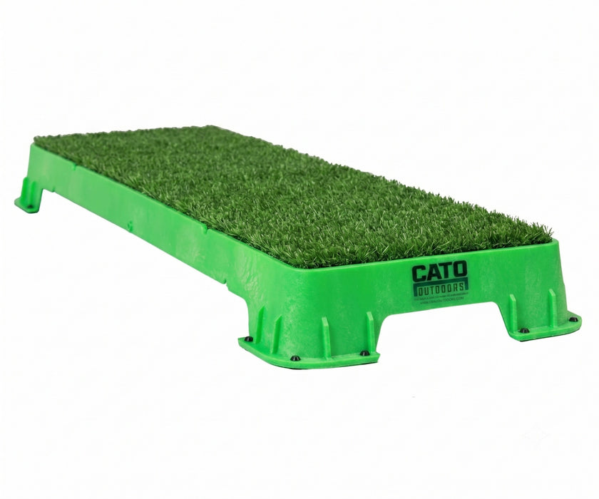 Cato Dog Outdoors XL Training Plank - Non-Slip Elevated Platform for Obedience Training, Balance Work & Confidence Building (31cm W x 92cm L x 9cm H)