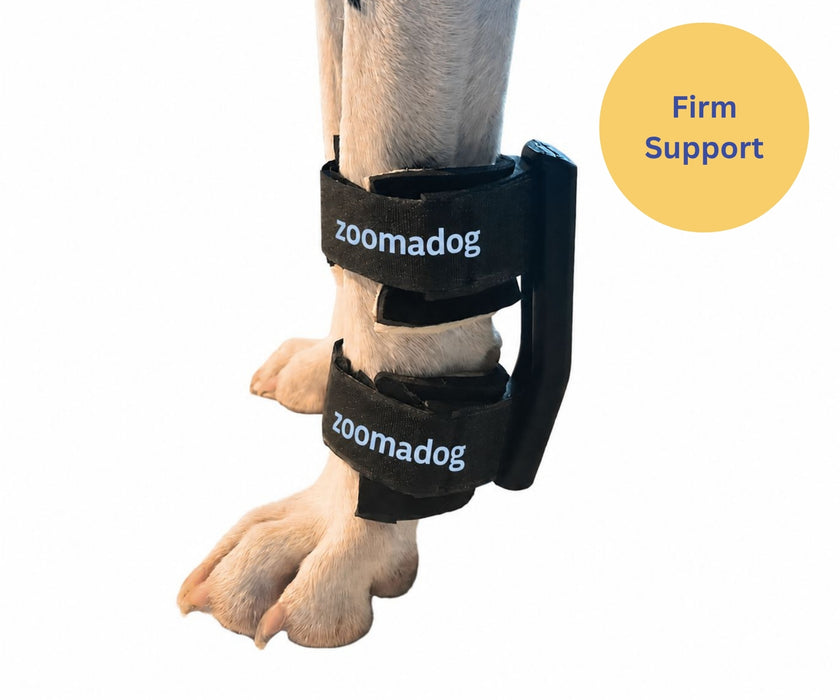 *NEW* Carpal Dog Splint by Zoomadog - Ideal for Carpal Damage, Weakness & Injuries (firm)