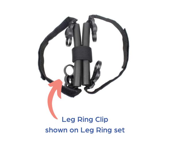 Walkin Wheels Leg Ring Clip (replacement) - Single Clip