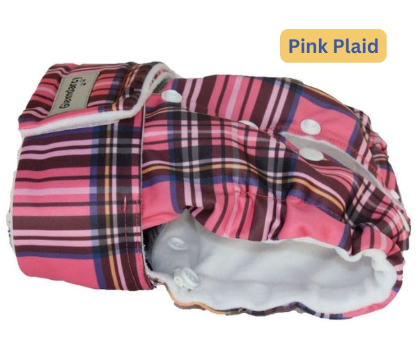 Glenndarcy Flexi-Pants Nappy for Dogs - Adjustable & Reusable Waterproof Protection for Incontinence