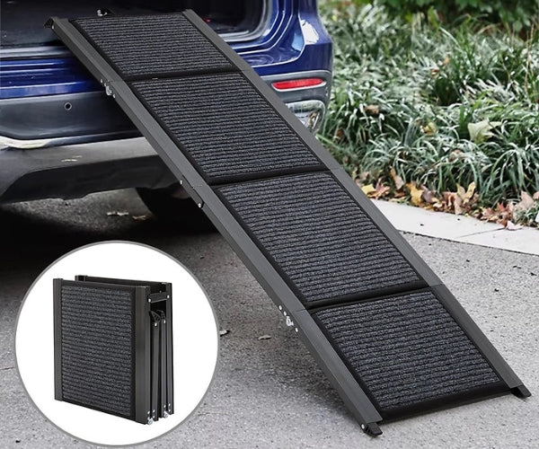 Dog Aids Ramp Zoomadog Foldable Car Ramp for Dogs - Heavy Duty Mobility Aid for Dogs ...