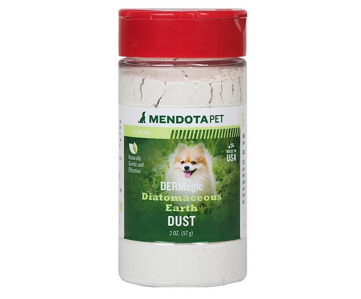 Dermagic Diatomaceous Earth Dust for Dogs Kills Fleas Lice and more ZOOMADOG